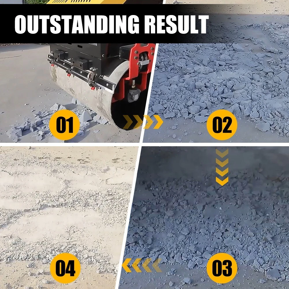 Vibration Powerful Walk Behind Roller Free Delivery Compactor