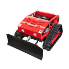 Remote control lawn mower, small crawler hybrid oil-electric mower, all-terrain lawn mower, garden mower, 45° climbing