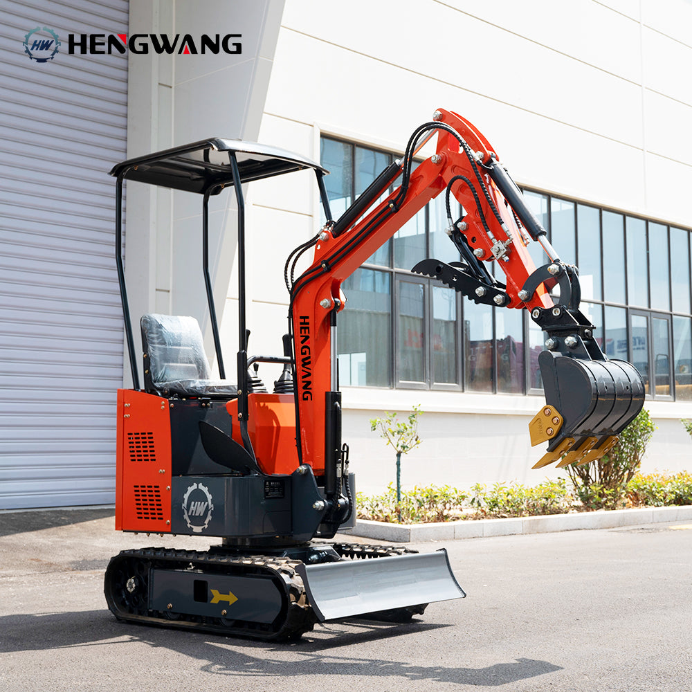 Household 2000 lb Mini Excavator With Powerful And High Digging Force B&S Engine