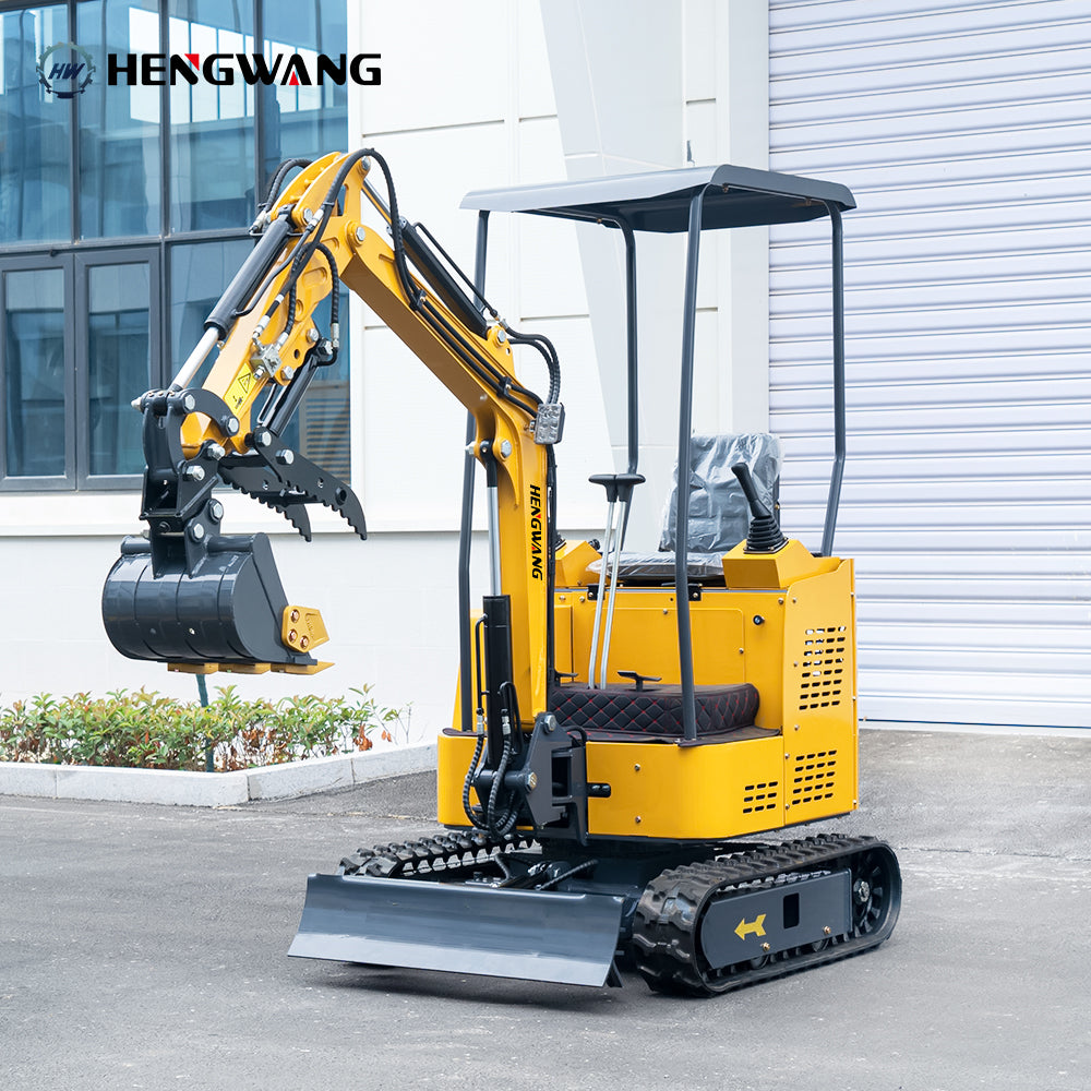 Mini Excavator With Powerful Engine Side swing Making Work Time-saving Available in 3 colors