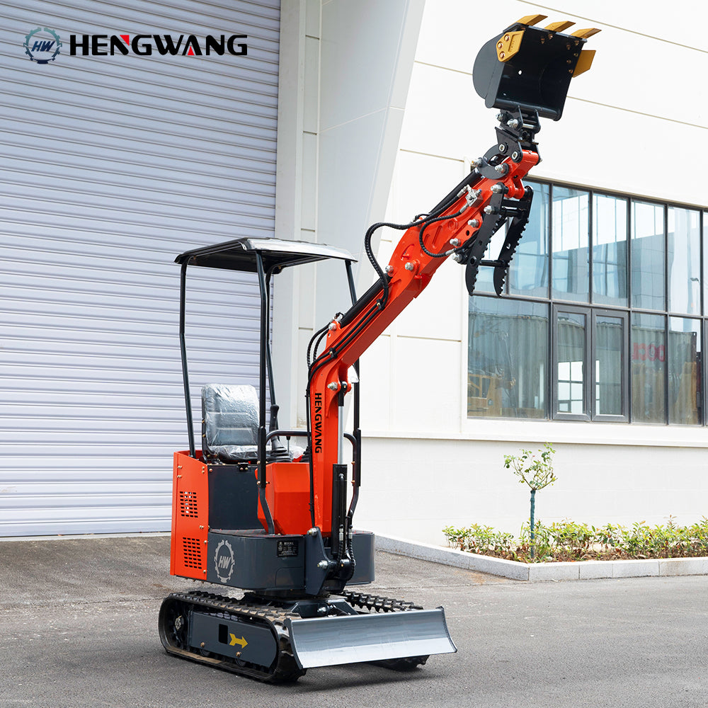 Household 2000 lb Mini Excavator With Powerful And High Digging Force B&S Engine