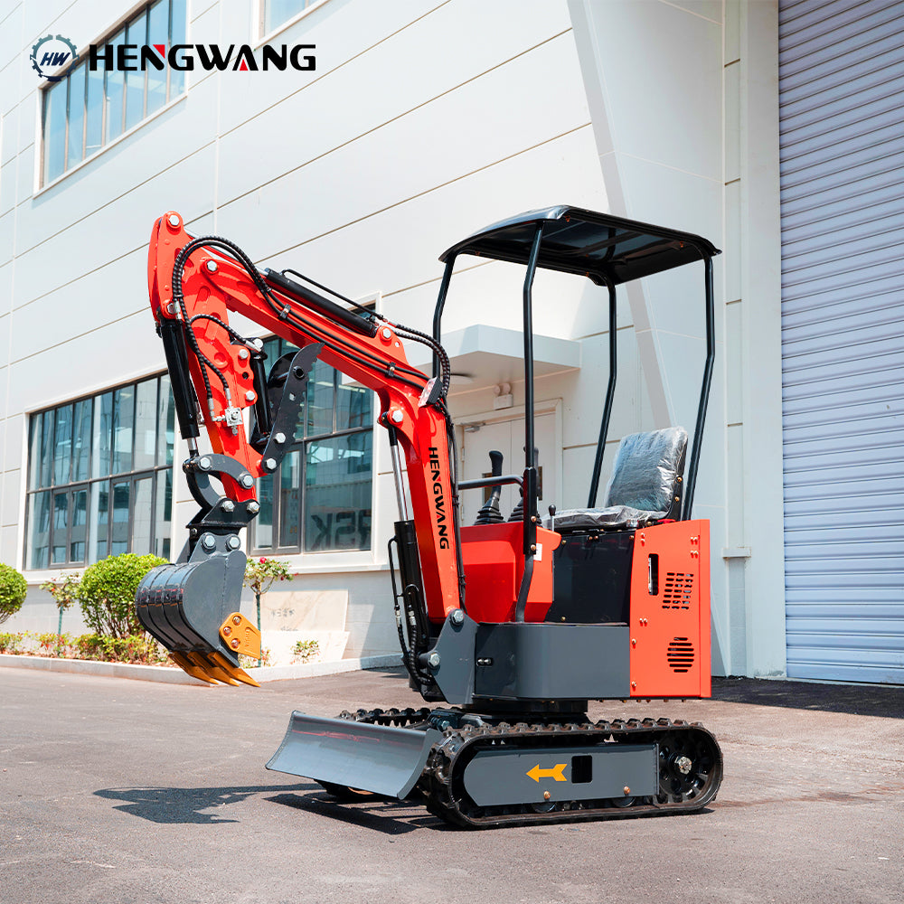 Household 2000 lb Mini Excavator With Powerful And High Digging Force B&S Engine