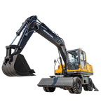 HWL150 Wheeled Excavator.Please contact customer service for pricing details.