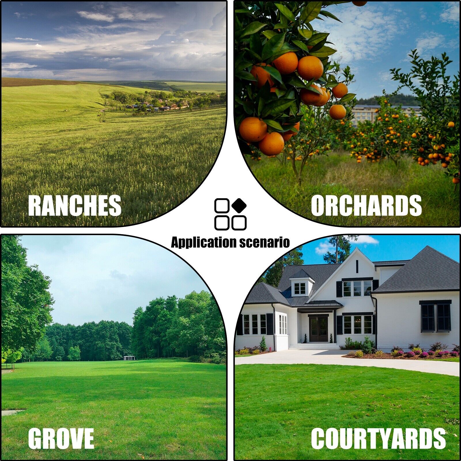 Gasoline remote control lawn mower 45 degree climbing to adjust mowing height