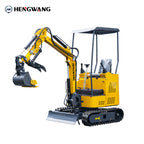 Mini Excavator With Powerful Engine Side swing Making Work Time-saving Available in 3 colors