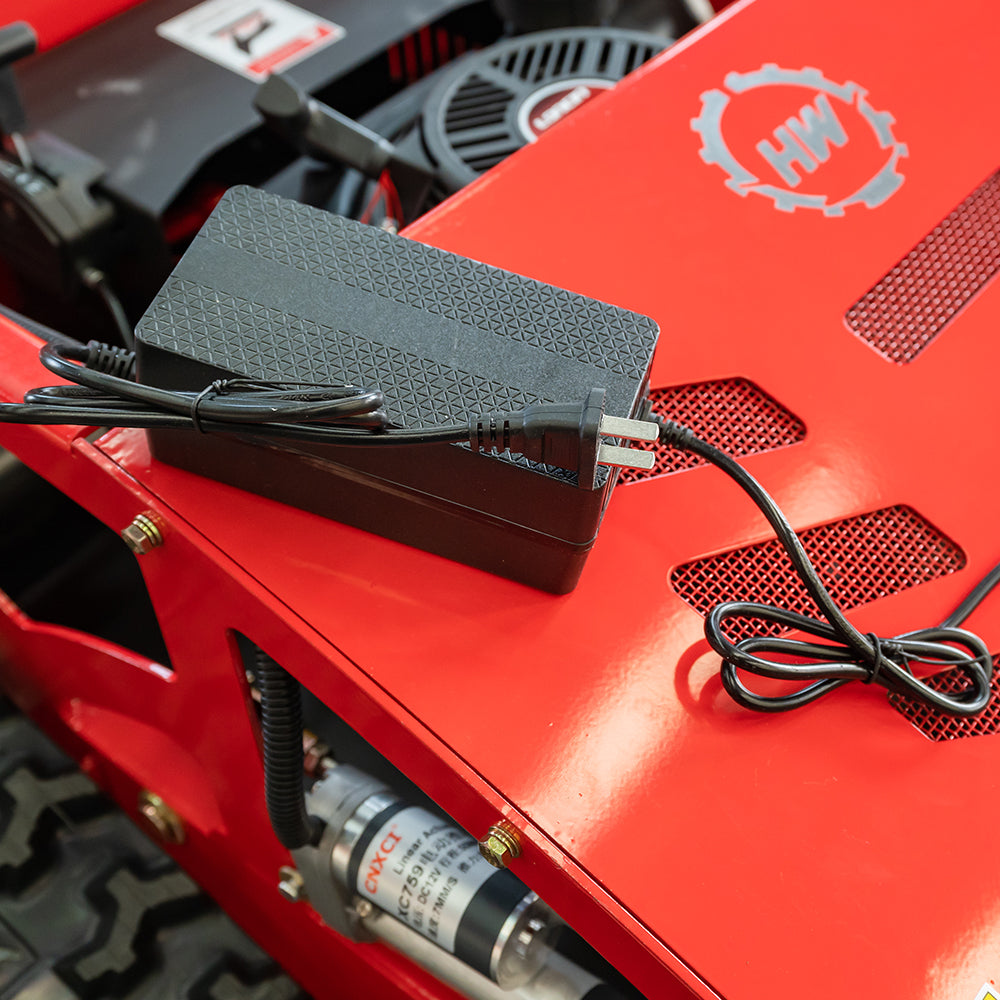 Remote control lawn mower, small crawler hybrid oil-electric mower, all-terrain lawn mower, garden mower, 45° climbing