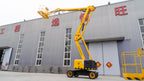 16-meter self-propelled articulated boom lift platform. Please contact customer service for pricing details.