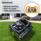 27HP Robot lawn mower sale！ Remote Control Lawn Mower 65° Climbing Free shipping