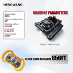 27HP Robot lawn mower sale！ Remote Control Lawn Mower 65° Climbing Free shipping