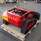 Remote control lawn mower, small crawler hybrid oil-electric mower, all-terrain lawn mower, garden mower, 45° climbing