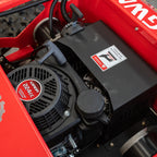 Remote control lawn mower, small crawler hybrid oil-electric mower, all-terrain lawn mower, garden mower, 45° climbing