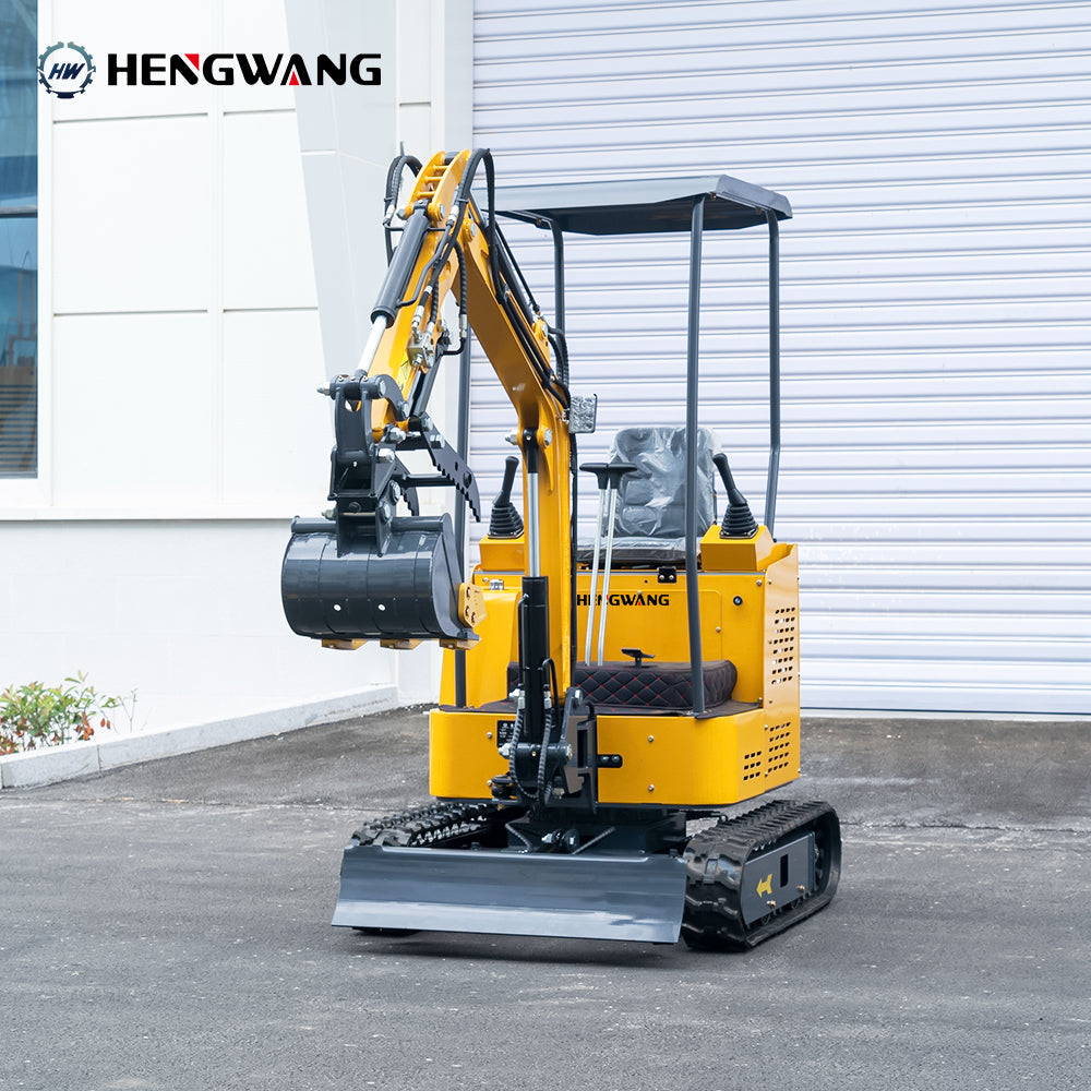 Mini Excavator With Powerful Engine Side swing Making Work Time-saving Available in 3 colors