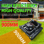 27HP Robot lawn mower sale！ Remote Control Lawn Mower 65° Climbing Free shipping