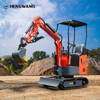 Household 2000 lb Mini Excavator With Powerful And High Digging Force B&S Engine
