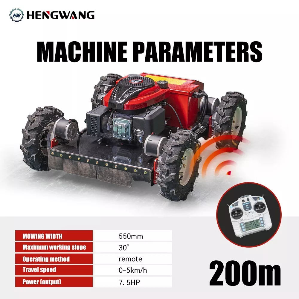 Limited time discount 200m gasoline remote control lawn mower shop more exciting