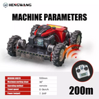 Limited time discount 200m gasoline remote control lawn mower shop more exciting