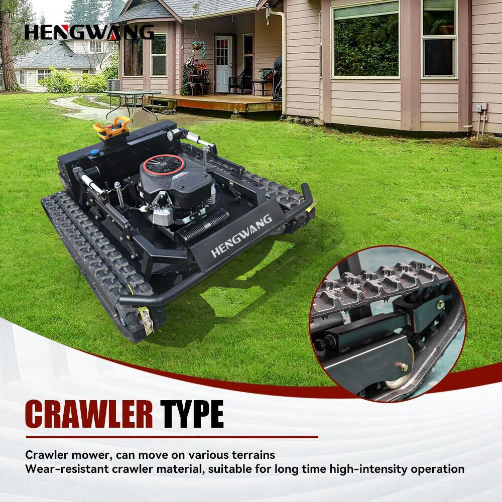 27HP Robot lawn mower sale！ Remote Control Lawn Mower 65° Climbing Free shipping