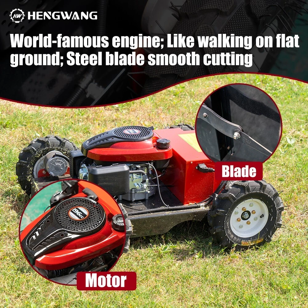 Limited time discount 200m gasoline remote control lawn mower shop more exciting