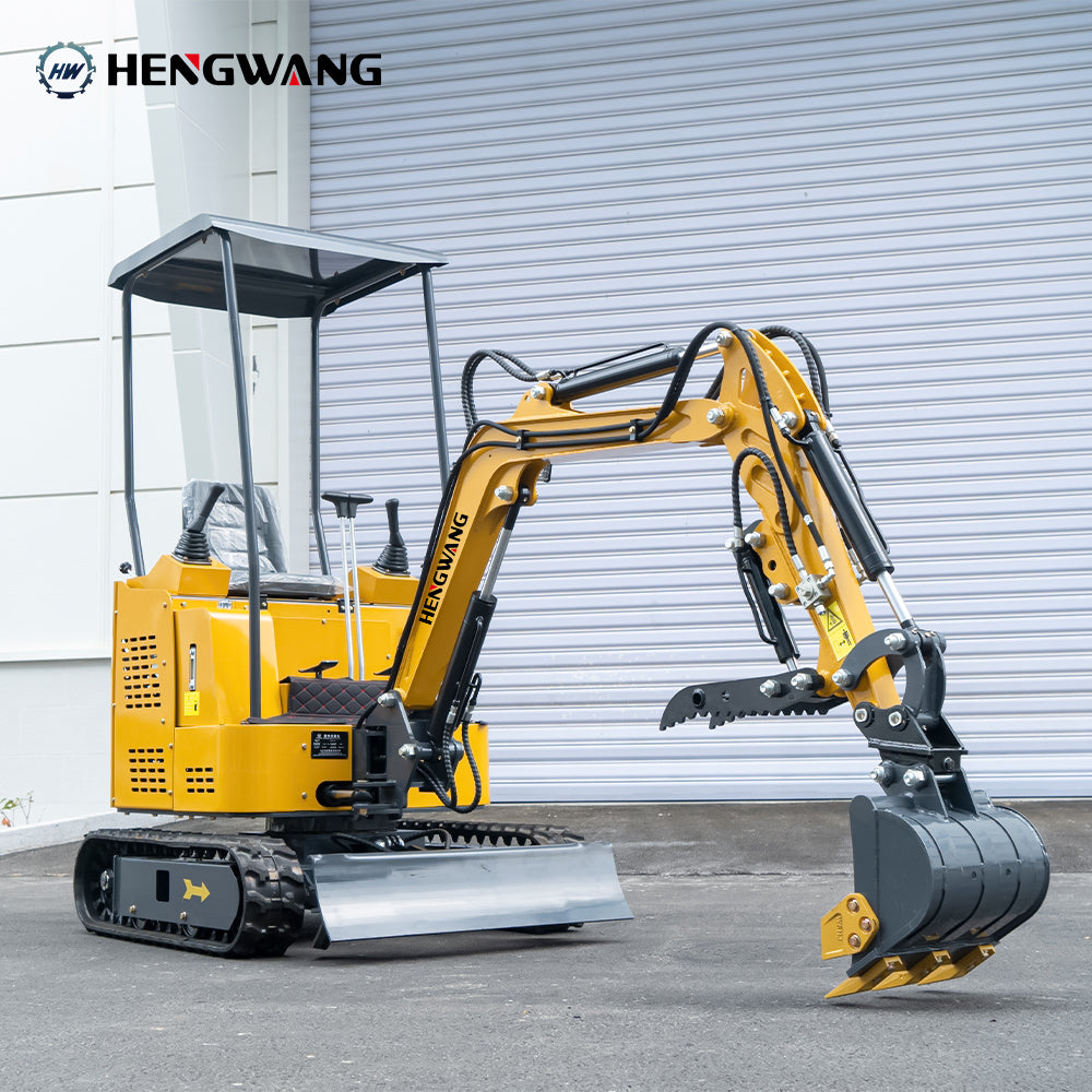 Mini Excavator With Powerful Engine Side swing Making Work Time-saving Available in 3 colors