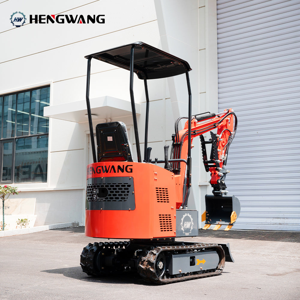 Household 2000 lb Mini Excavator With Powerful And High Digging Force B&S Engine