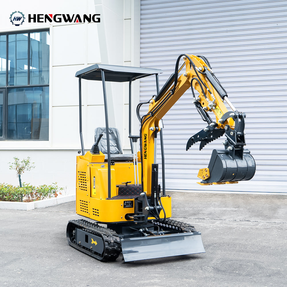 Mini Excavator With Powerful Engine Side swing Making Work Time-saving Available in 3 colors