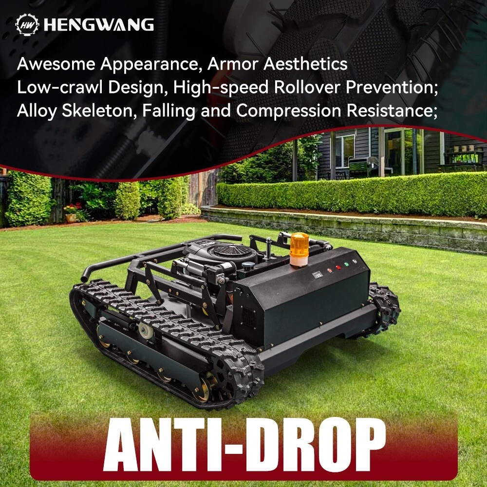 All Terrain Remote Control Off-Road Lawn Mower 27 HP Adjustable Mowing Height