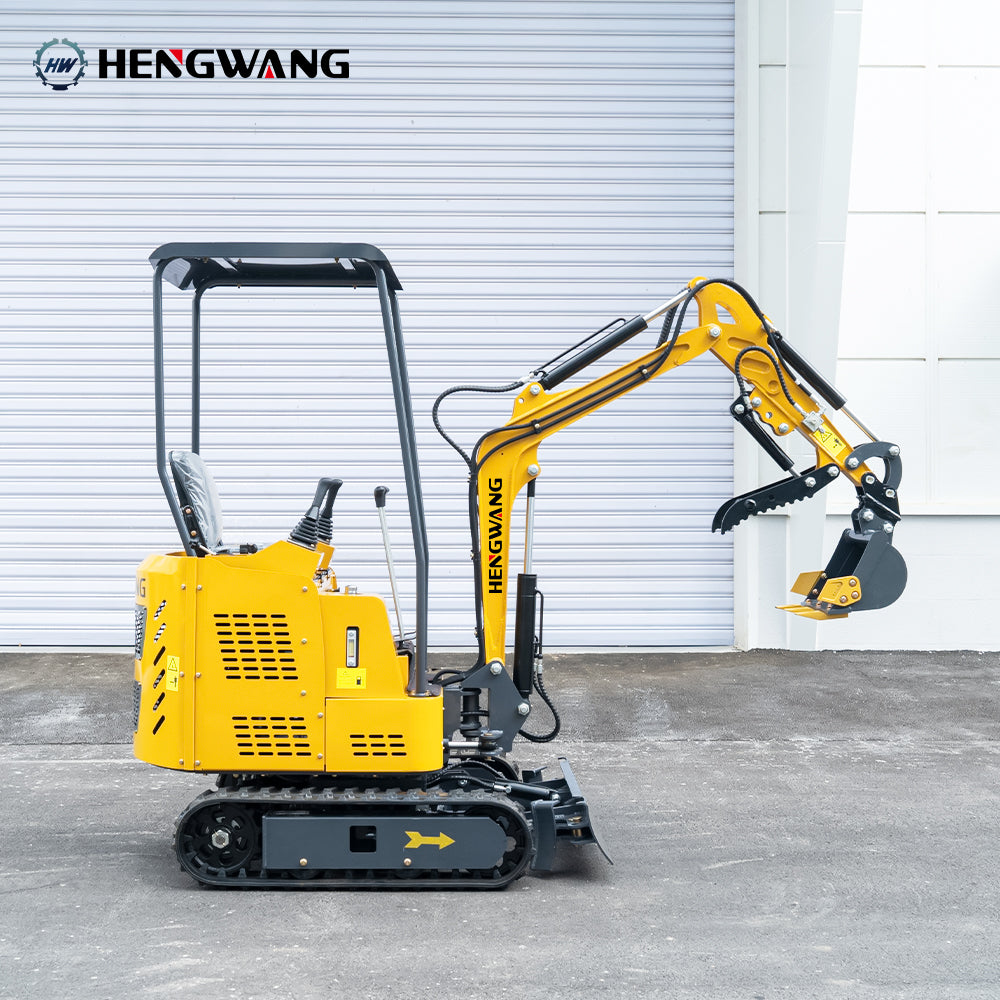Mini Excavator With Powerful Engine Side swing Making Work Time-saving Available in 3 colors