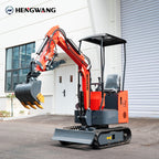 Household 2000 lb Mini Excavator With Powerful And High Digging Force B&S Engine