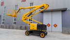 16-meter self-propelled articulated boom lift platform. Please contact customer service for pricing details.